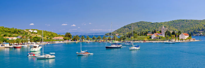 Chorvatsko, Vis, sailing