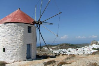 Řecko, větrný mlýn
